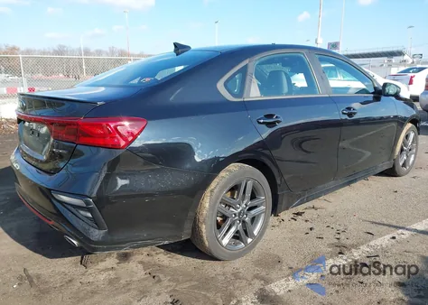 2021 Kia Forte Gt-Line из США, поврежденный, VIN 3KPF34AD6ME350773